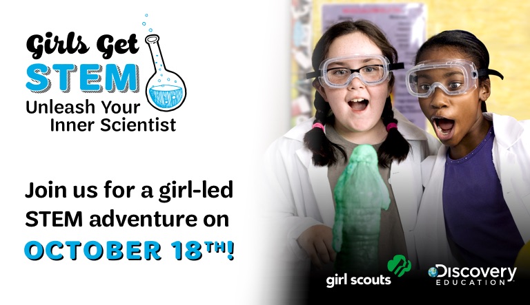 Girl Scouts of the USA and Discovery Education Launch National Initiative to Inspire Young Girls to Pursue Careers in STEM