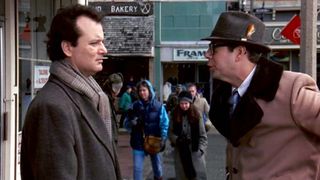 Bill Murray and Stephen Tobolowsky in Groundhog Day