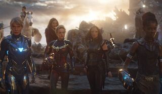 Female Avengers in Final Battle in Endgame
