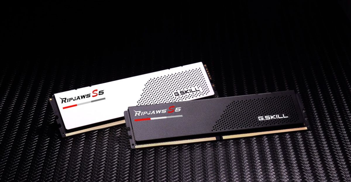 Renders for G-Skill's Ripjaws S5 Series Low Performance DDR5 Memory