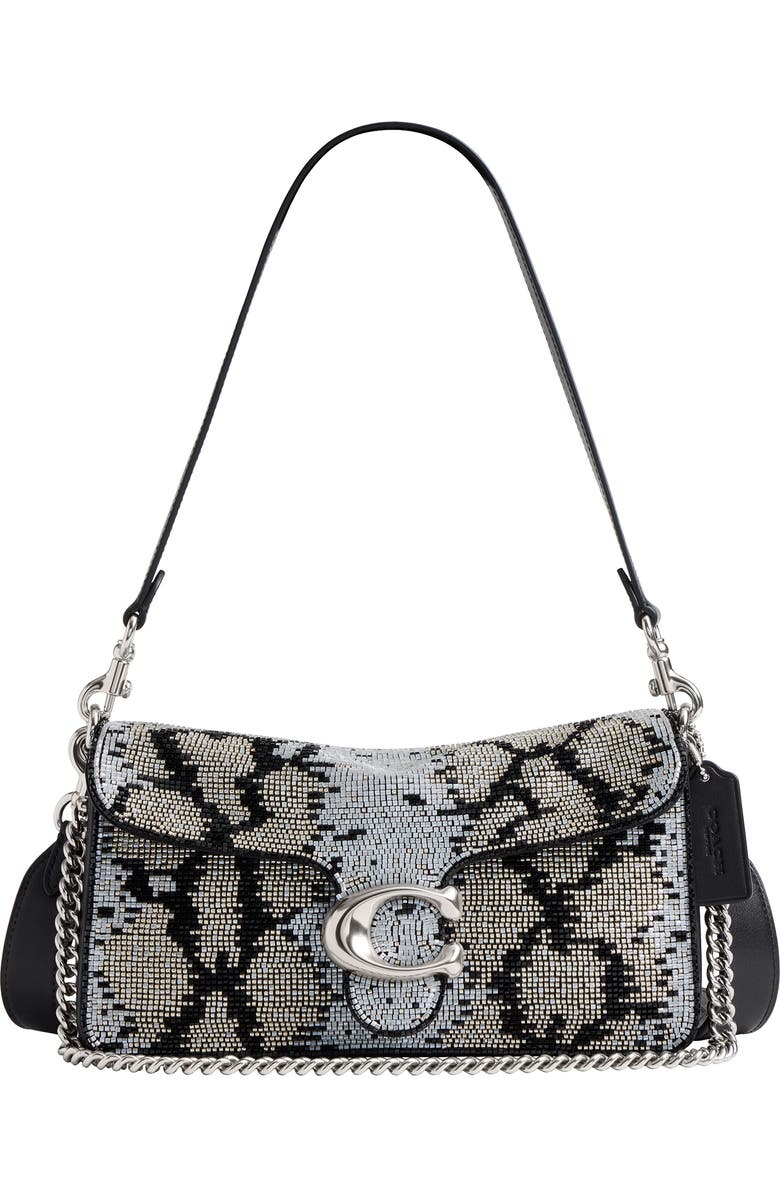 Tabby 26 Snake Beaded Shoulder Bag