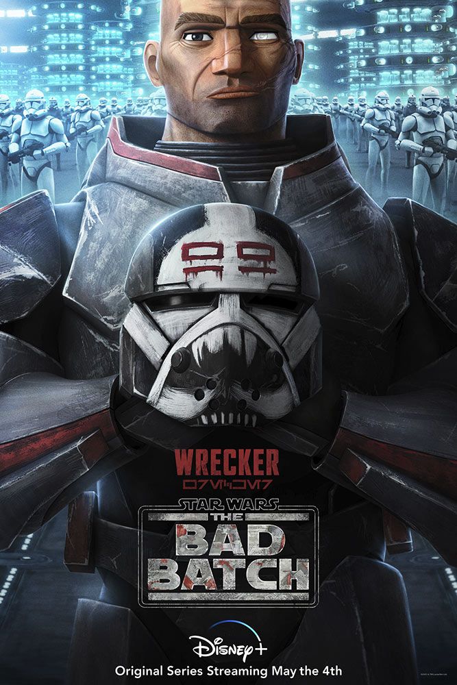 "The Bad Batch," a Star Wars: Clone Wars spinoff on Disney Plus.