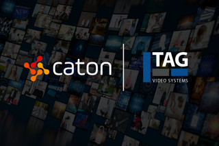 Caton and TAG logos