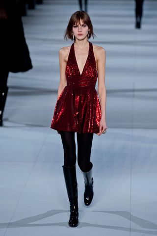 Saint Laurent AW14, Paris Fashion Week