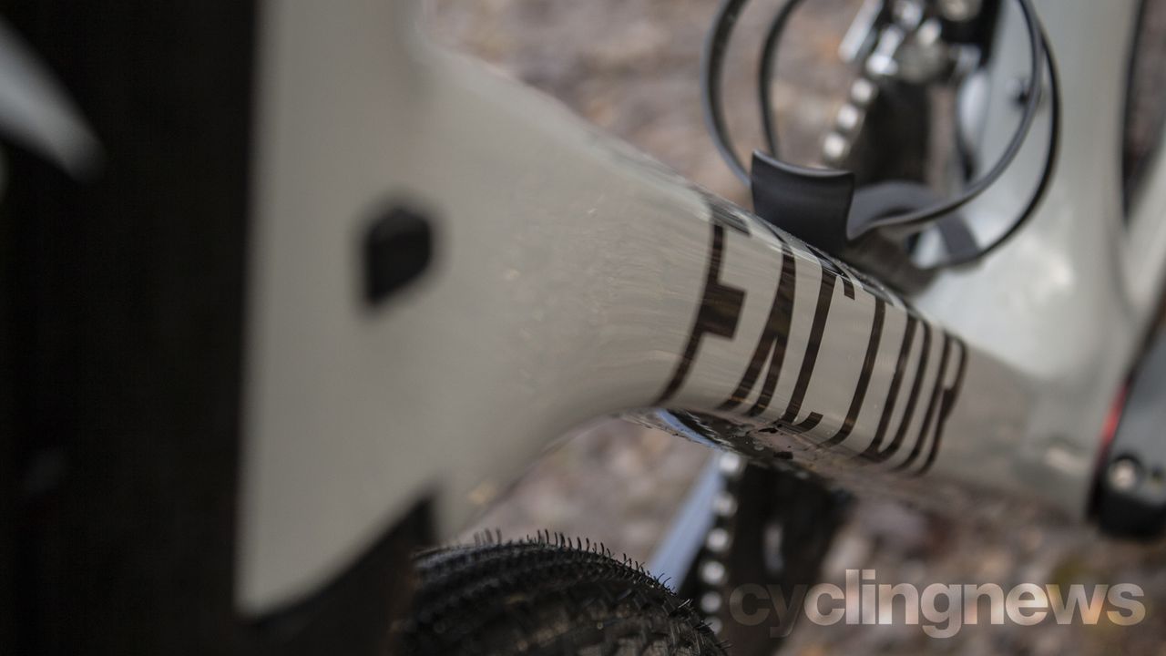 Factor Vista downtube detail
