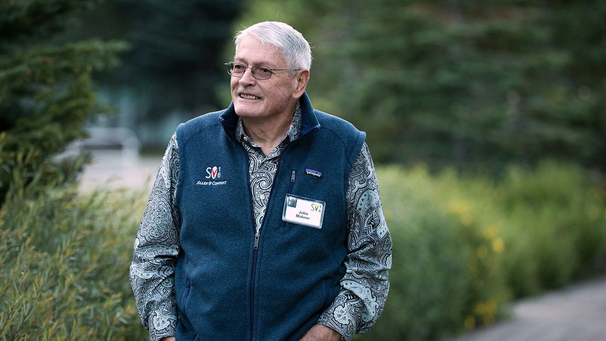 John Malone, businessman and former chief executive of Tele-Communications Inc., attends the Allen &amp; Company Sun Valley Conference, July 7, 2016 in Sun Valley, Idaho.