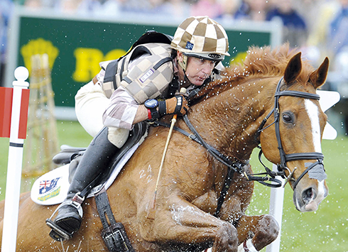 Matt Ryan riding Bonza Puzzle at Badminton 2008