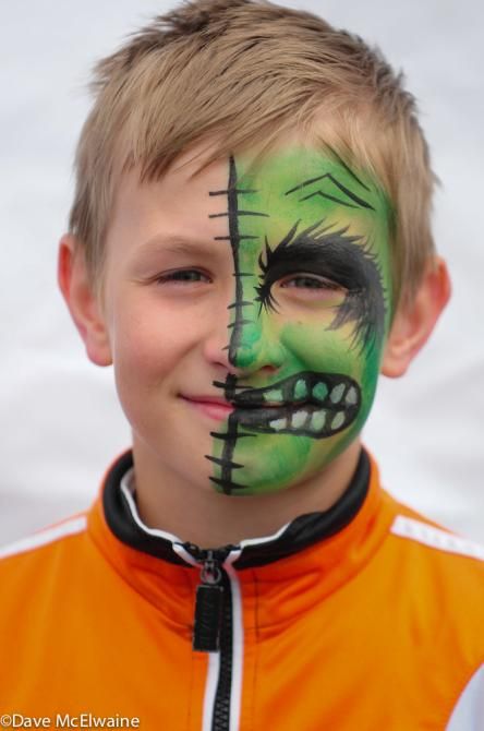 A spectator named Adam was having a bit of fun at the race