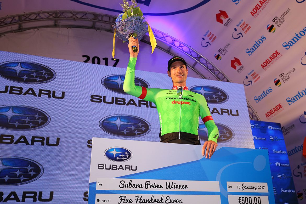 Will Clarke took one of the intermediate sprints