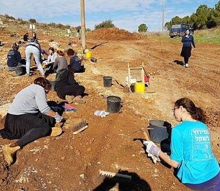 2,000-Year-Old Roman Road and Coins