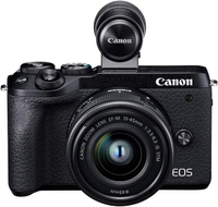 Canon EOS M6 Mark II with EF-M 15-45mm lens:$1,099$999 at Amazon