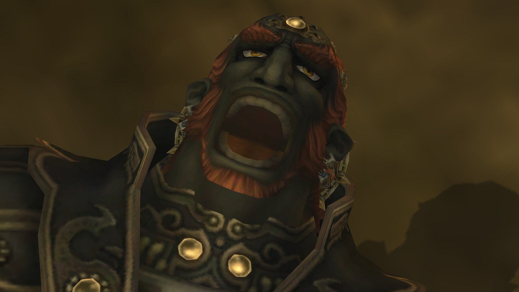 Ganondorf yelling