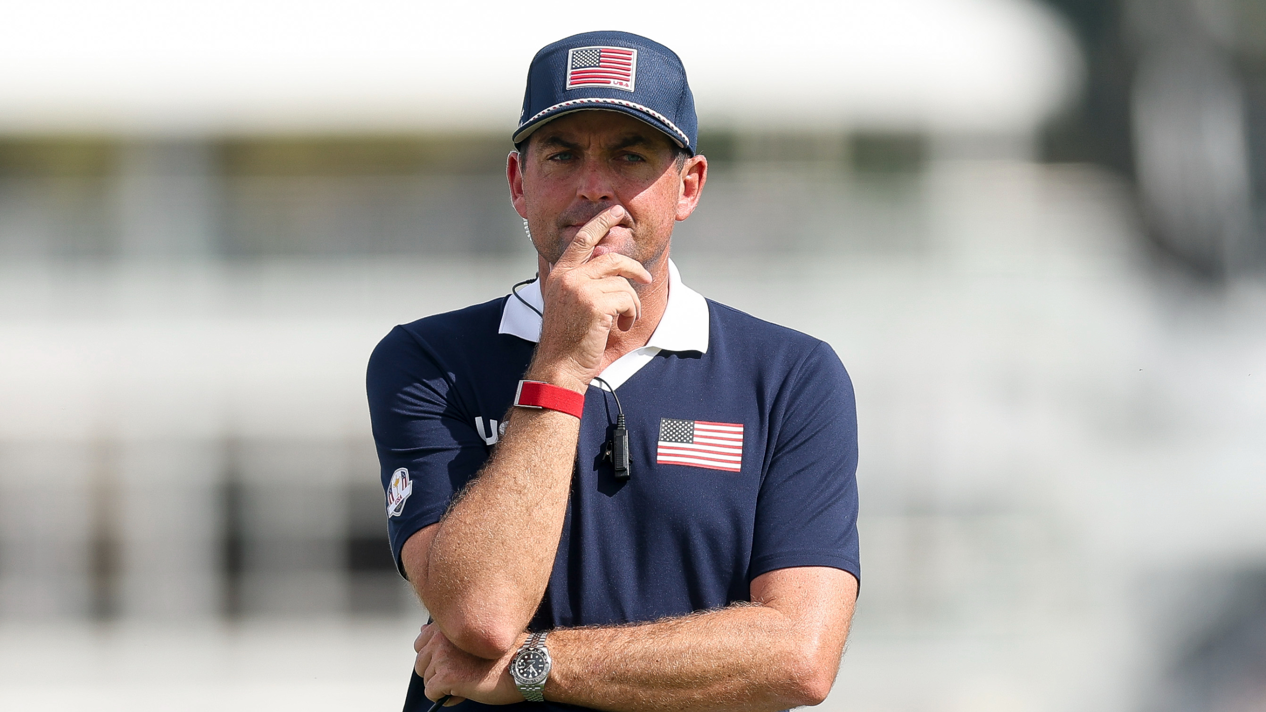 Keegan Bradley during the Ryder Cup