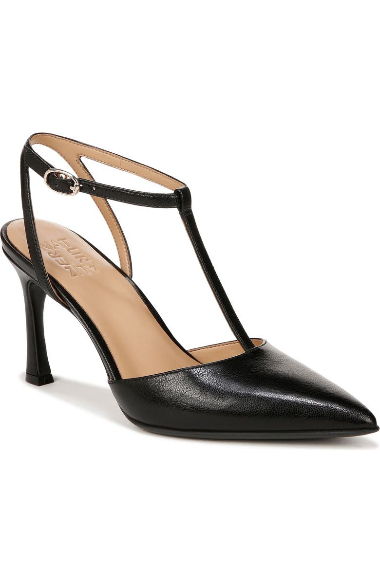 Astrid T-Strap Pointed Toe Pump