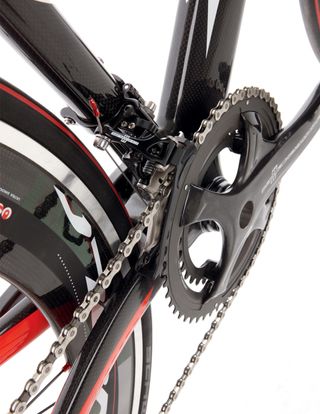 Revised four-arm crank is stiffer