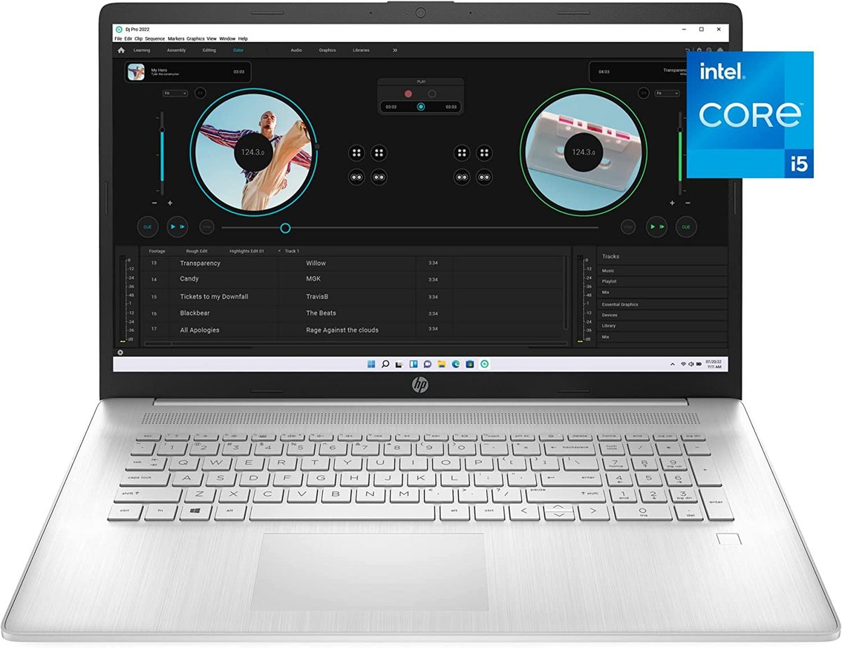 This 17-inch HP Laptop with Intel 11th Gen Core i5 and 512GB of