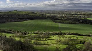 hiking near London: view from Coombe Hill