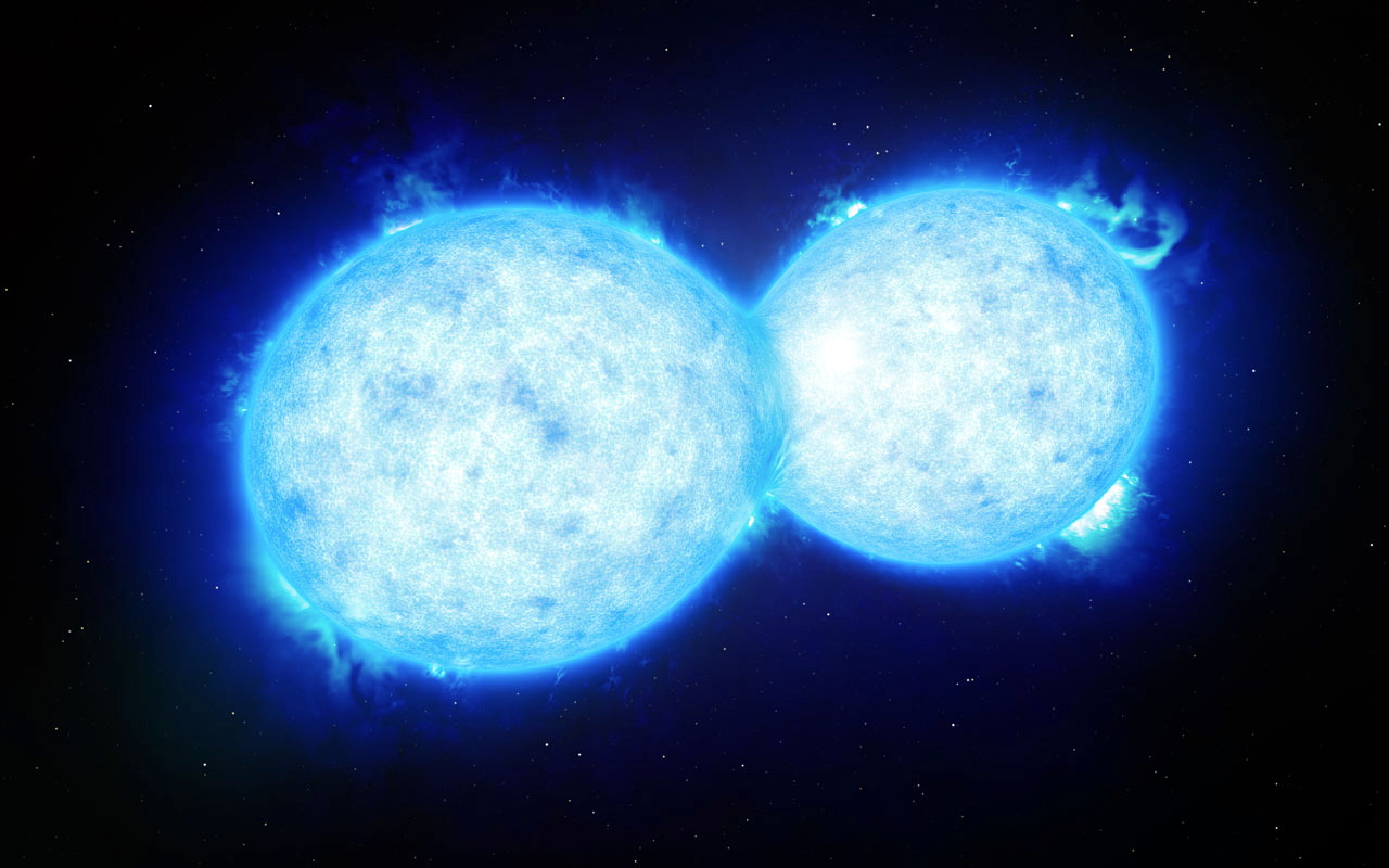 Hottest and Most Massive Contact Binary System