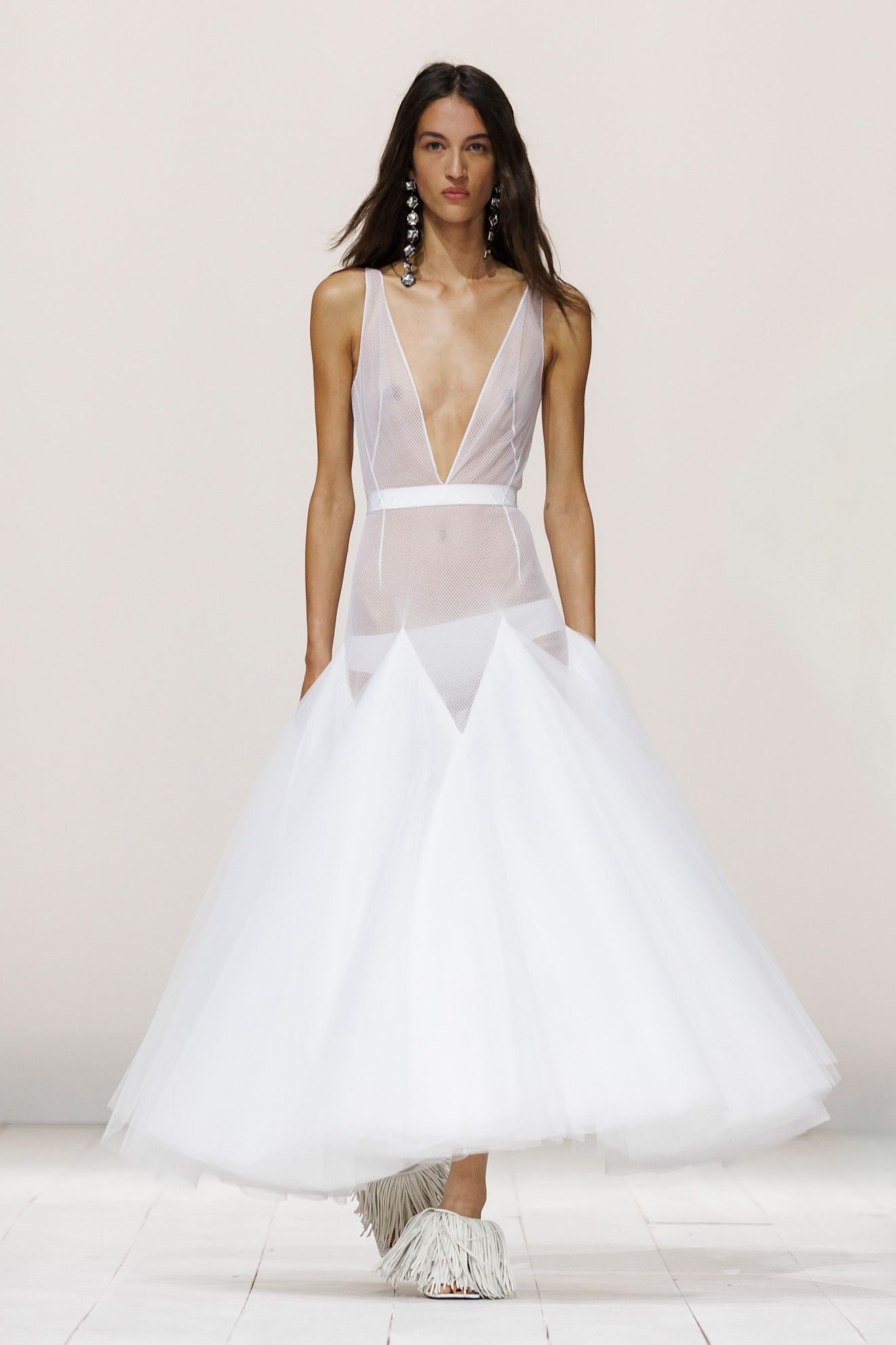 A model wore Renate Reinsve's gown on the Givenchy Spring 2026 runway