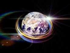 earth spinning