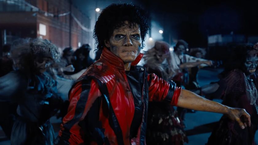 Michael Jackson in the Thriller video
