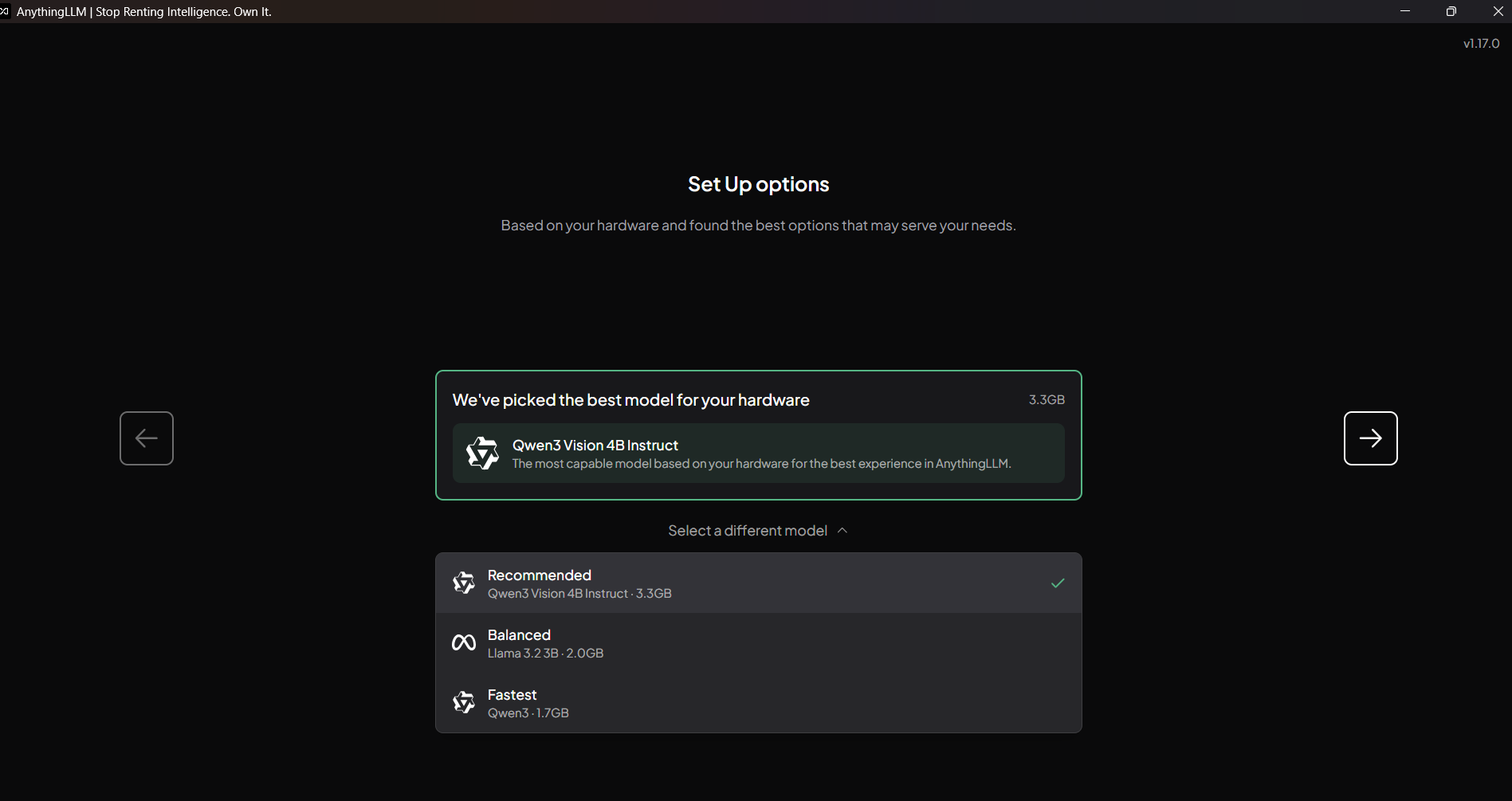 How to set up AnythingLLM local AI