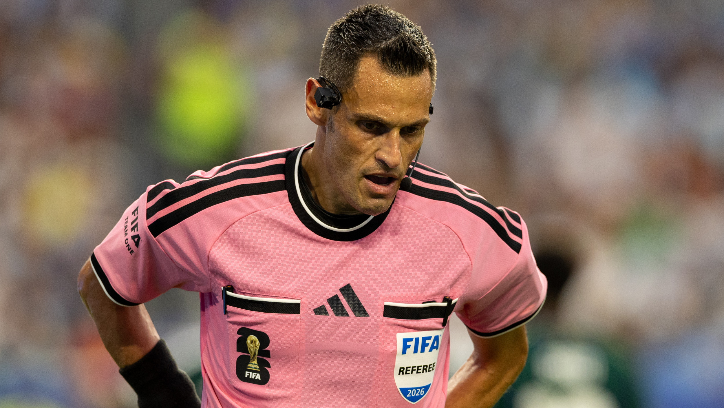 Referee Maurizio Mariani during the World Cup 2026