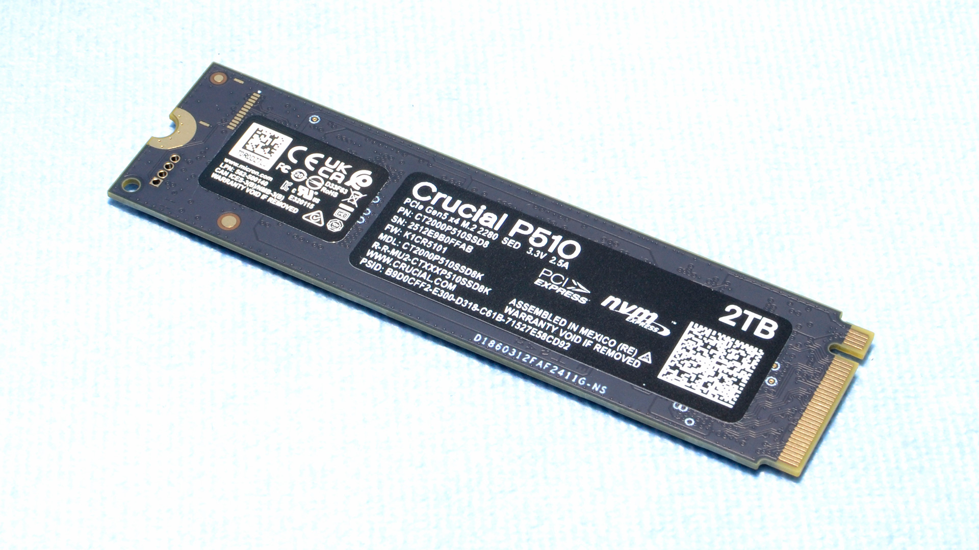 Crucial P510 2TB SSD