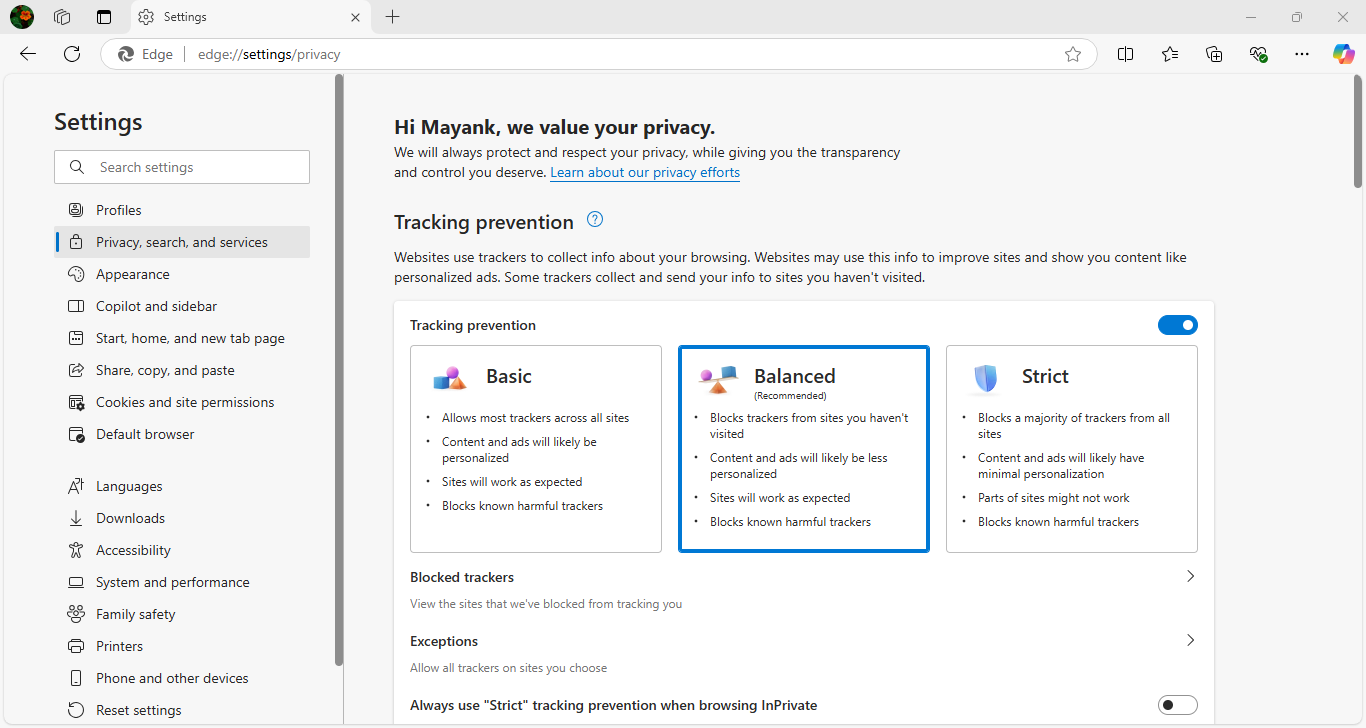 Microsoft Edge web browser review