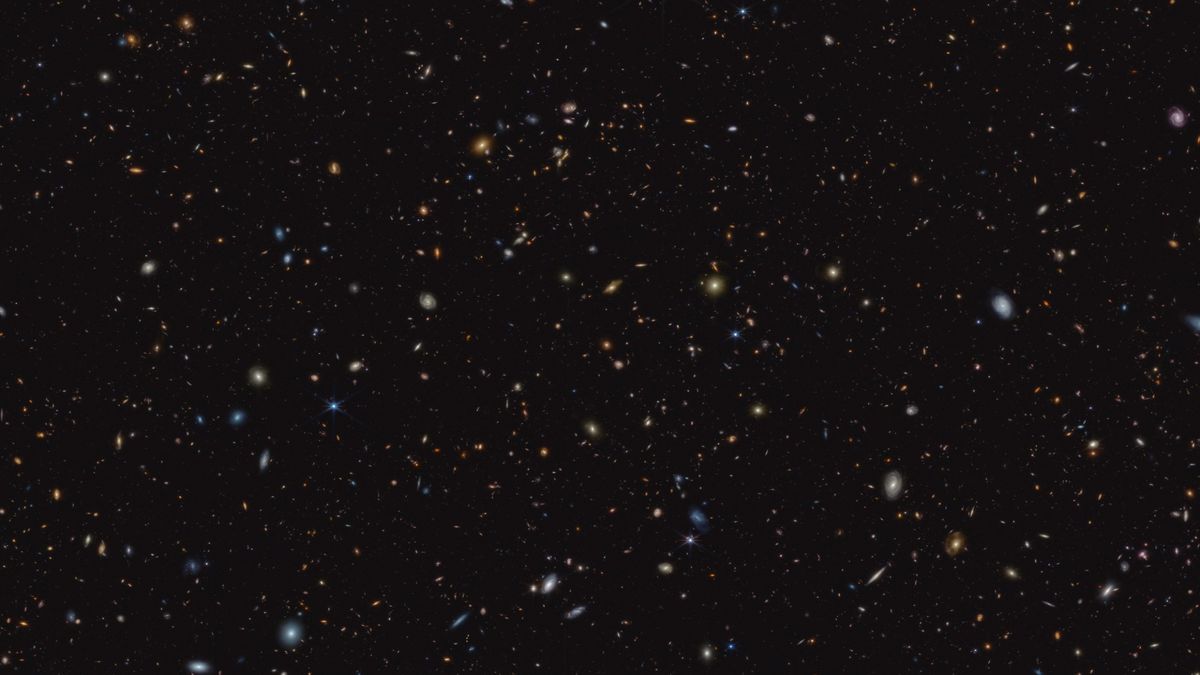 The James Webb Space Telescope has discovered 717 ancient galaxies