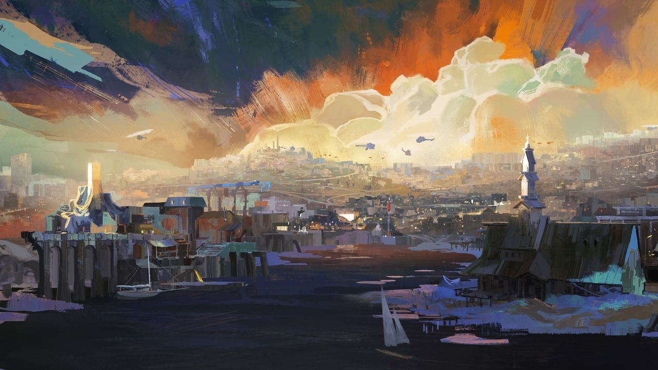 Disco Elysium The Final Cut Background Art