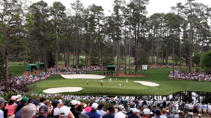 16th hole at Augusta National during the 2023 Master