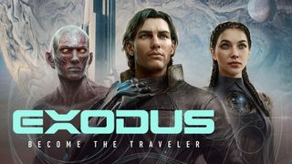 Three sci-fi characters from the "Exodus" video game