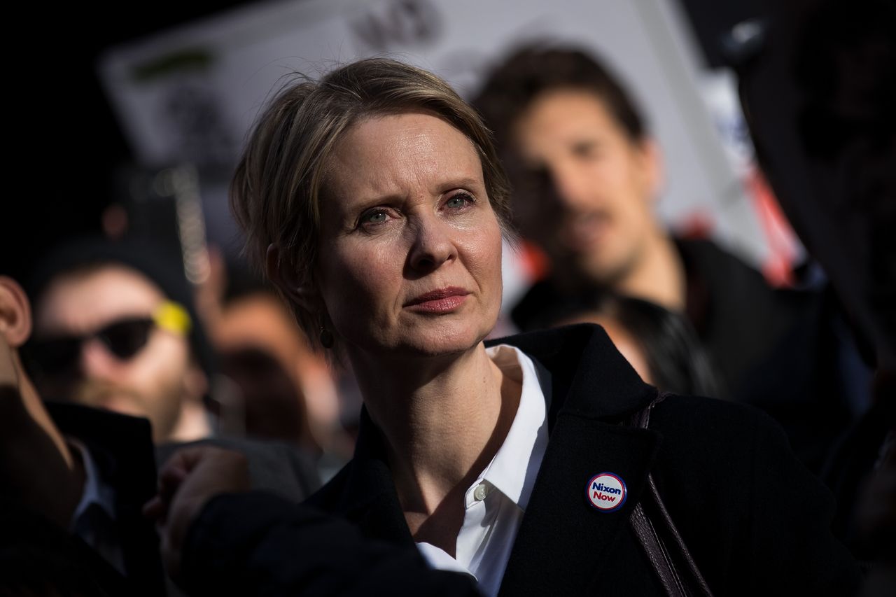 Cynthia Nixon.