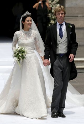 royal wedding dresses Alessandra de Osma