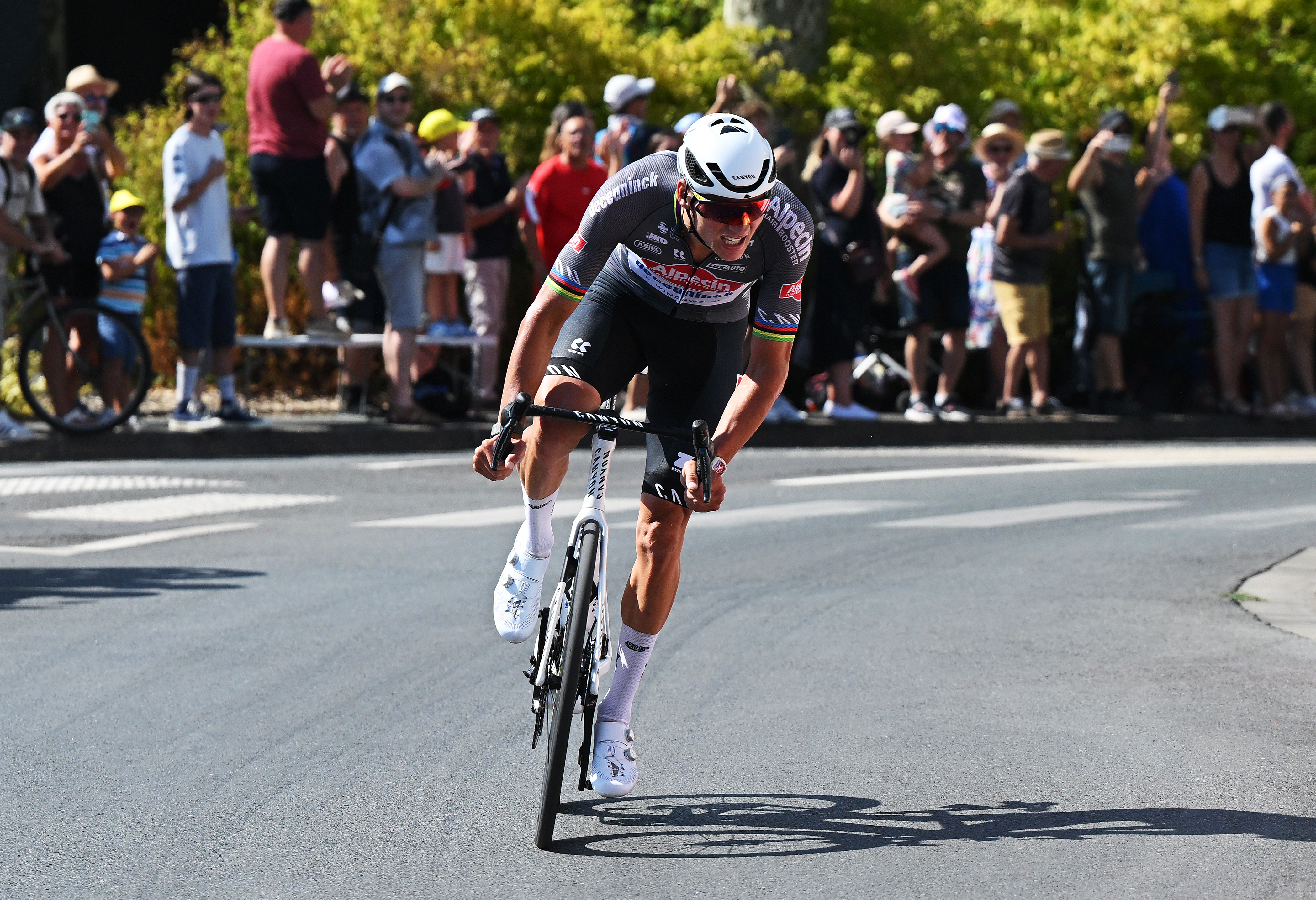 Mathieu van der Poel at the Tour de France