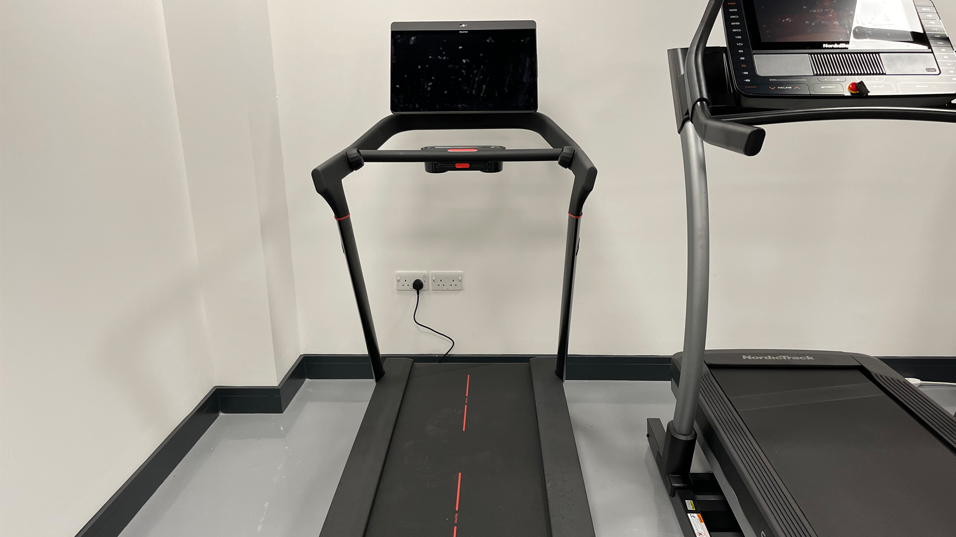 Peloton Tread treadmill in test center