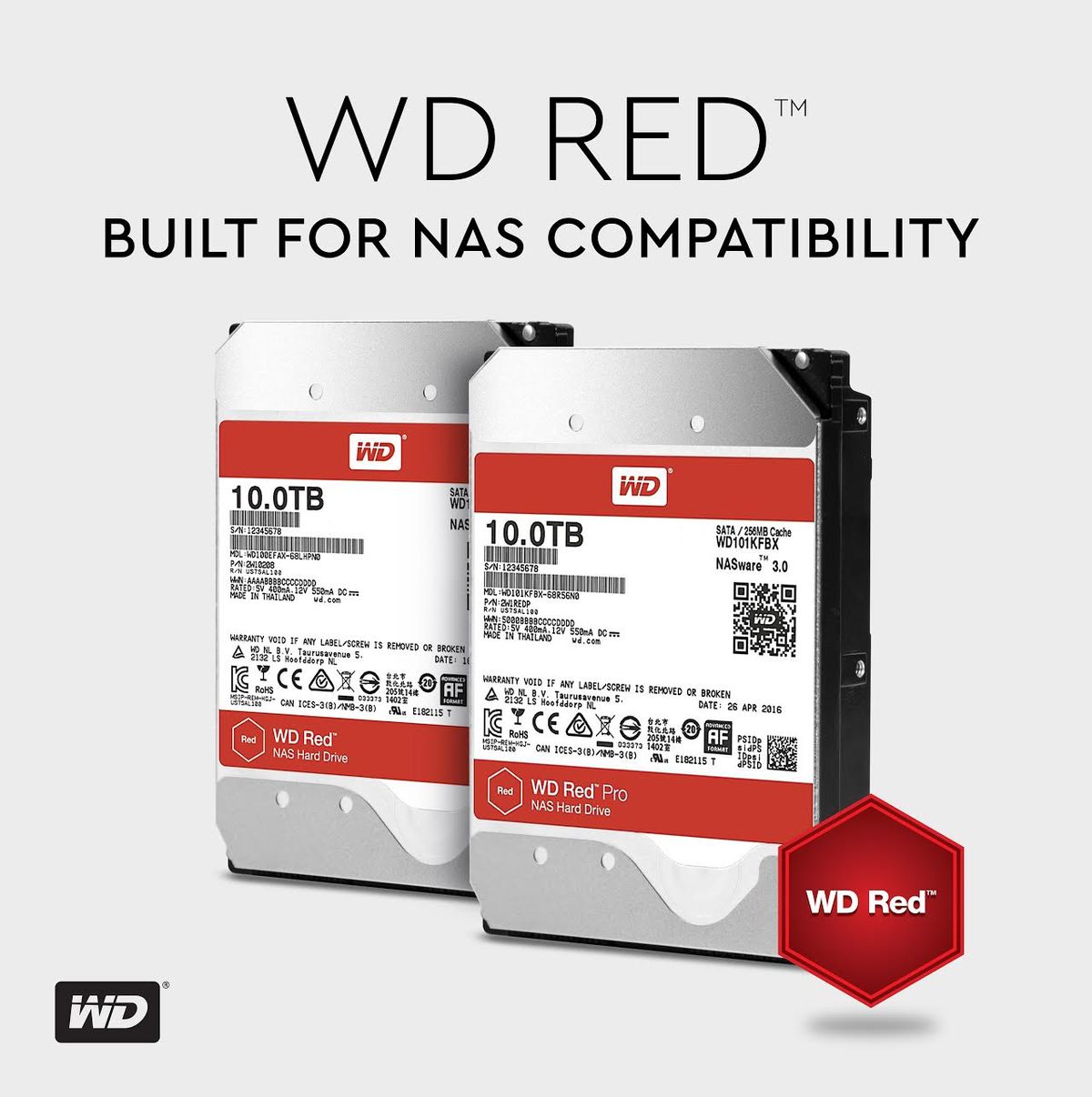 WD Elevates Red, Red Pro HDDs To 10TB With Helium | Tom's Hardware