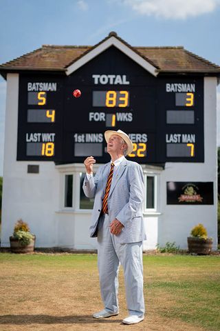 England Cricketer Ted Dexter at his local Cricket Club, Wolverhampton (Picture: Joe Bailey, Fivesixphotography)