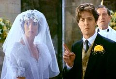 Hugh Grant and Anna Chancellor - Four Weddings and a Funeral, news, Marie Claire
