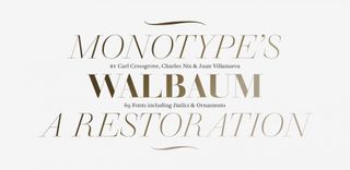 font created by Monotype called Walbaum