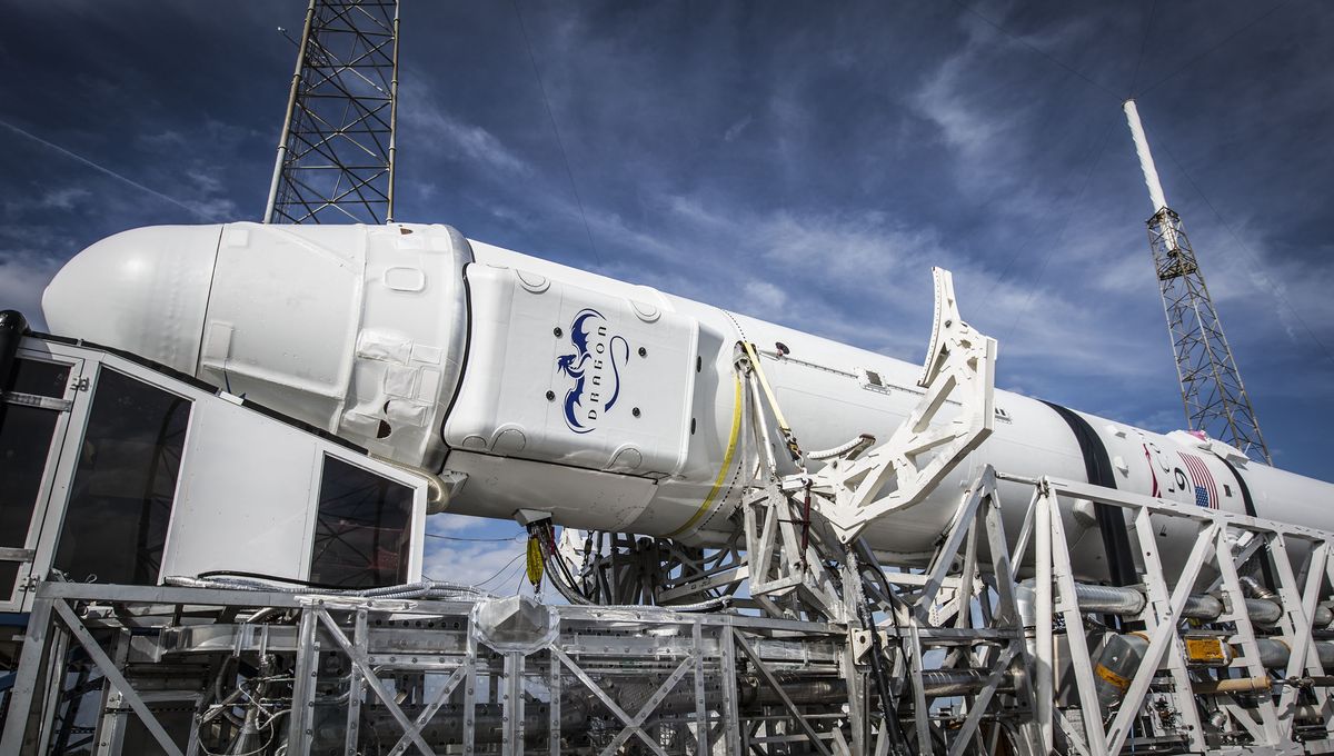 Photos Spacexs Falcon 9 Reusable Rocket Test And Dragon Cargo Launch