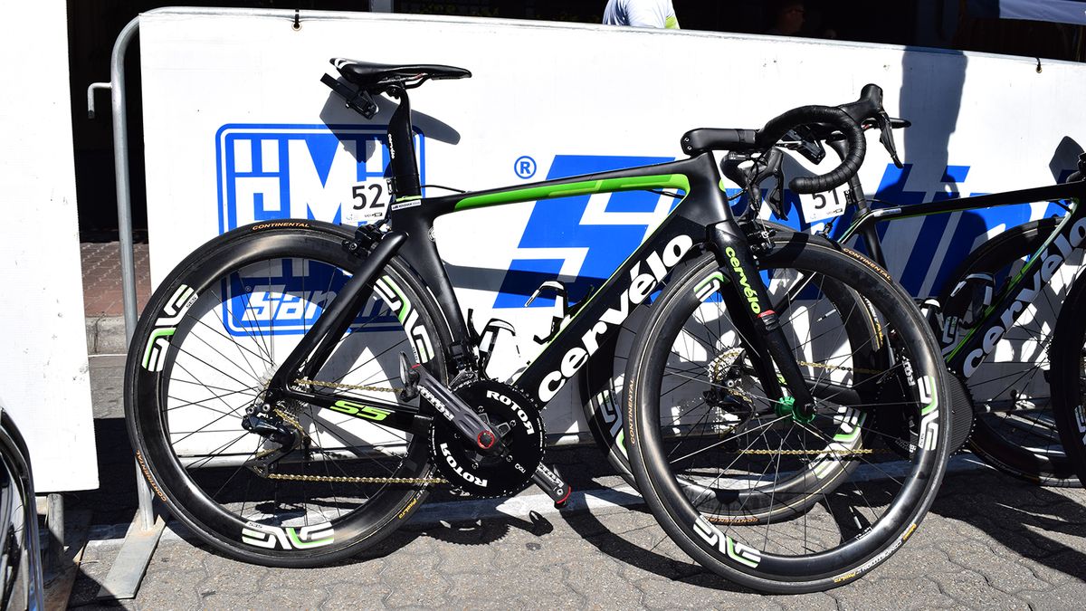 Mark Renshaw's Cervelo S5 at the 2018 Tour Down Under