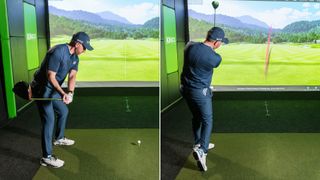 PGA pro Gareth Lewis showing how this drill can help improve your driving