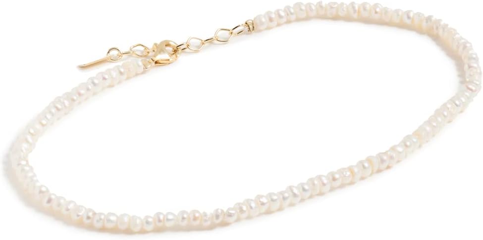 Adina&#039;s Jewels, Tiny Pearl Anklet
