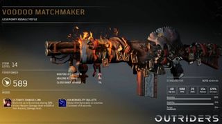 Outriders legendary weapons 