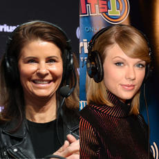 Lisa McCaffrey and Taylor Swift