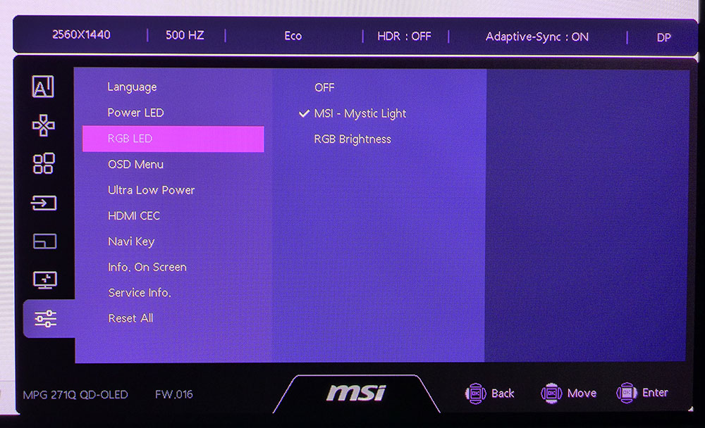 MSI MPG271QR X50