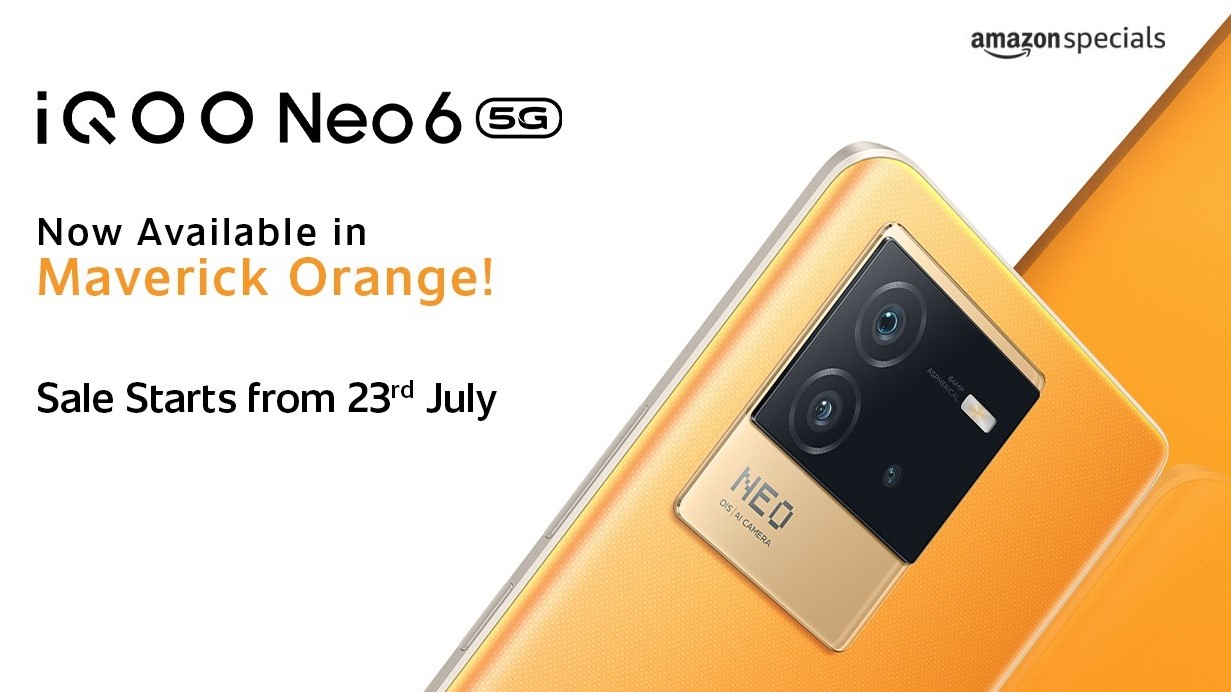 iQoo Neo 6 Maverick Orange