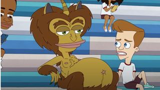 Maury and Matthew in the school gym in Big Mouth season 6